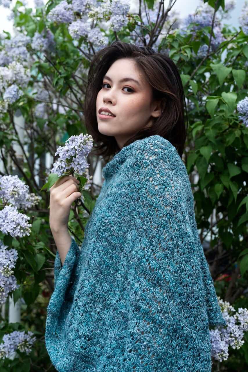 Mile End Poncho Knitting Pattern