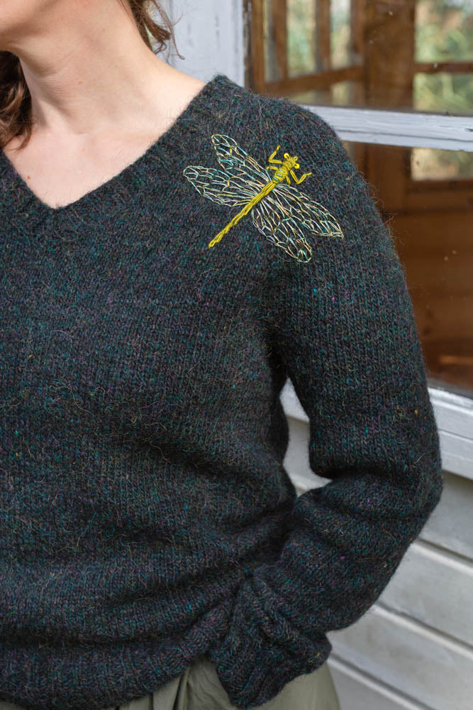 Embroidery on Knits by Judit Gummlich – Biscotte Yarns