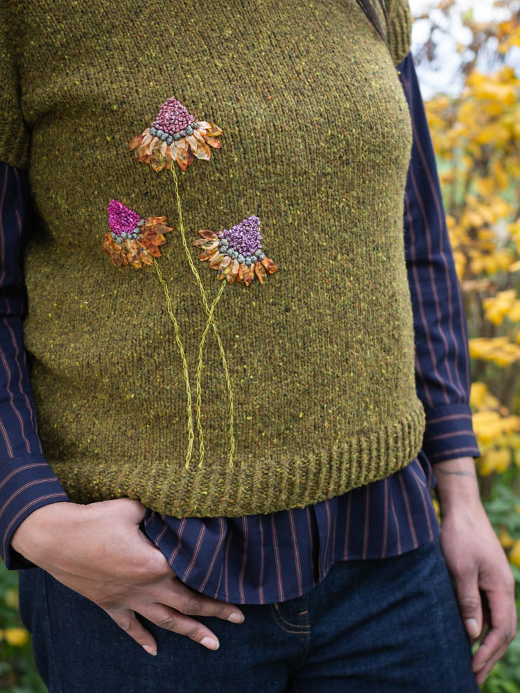 Embroidery on Knits by Judit Gummlich – Biscotte Yarns