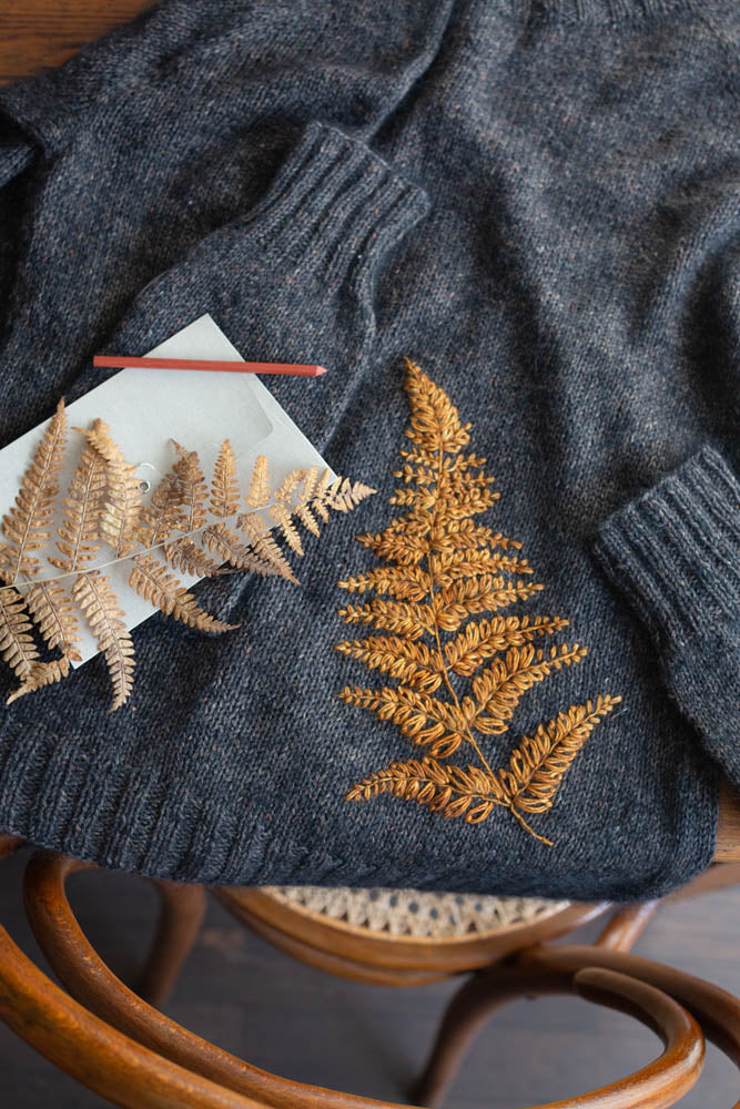 Eaphi / TAPE EMBROIDERY MIX KNIT 【公式通販】