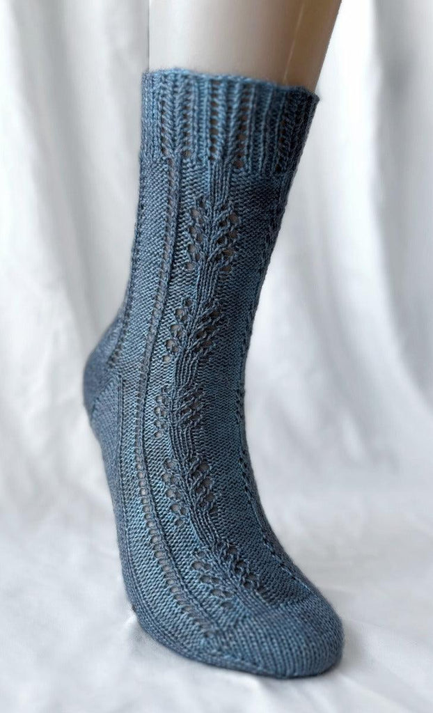 Épis de Bonheur socks knitting pattern