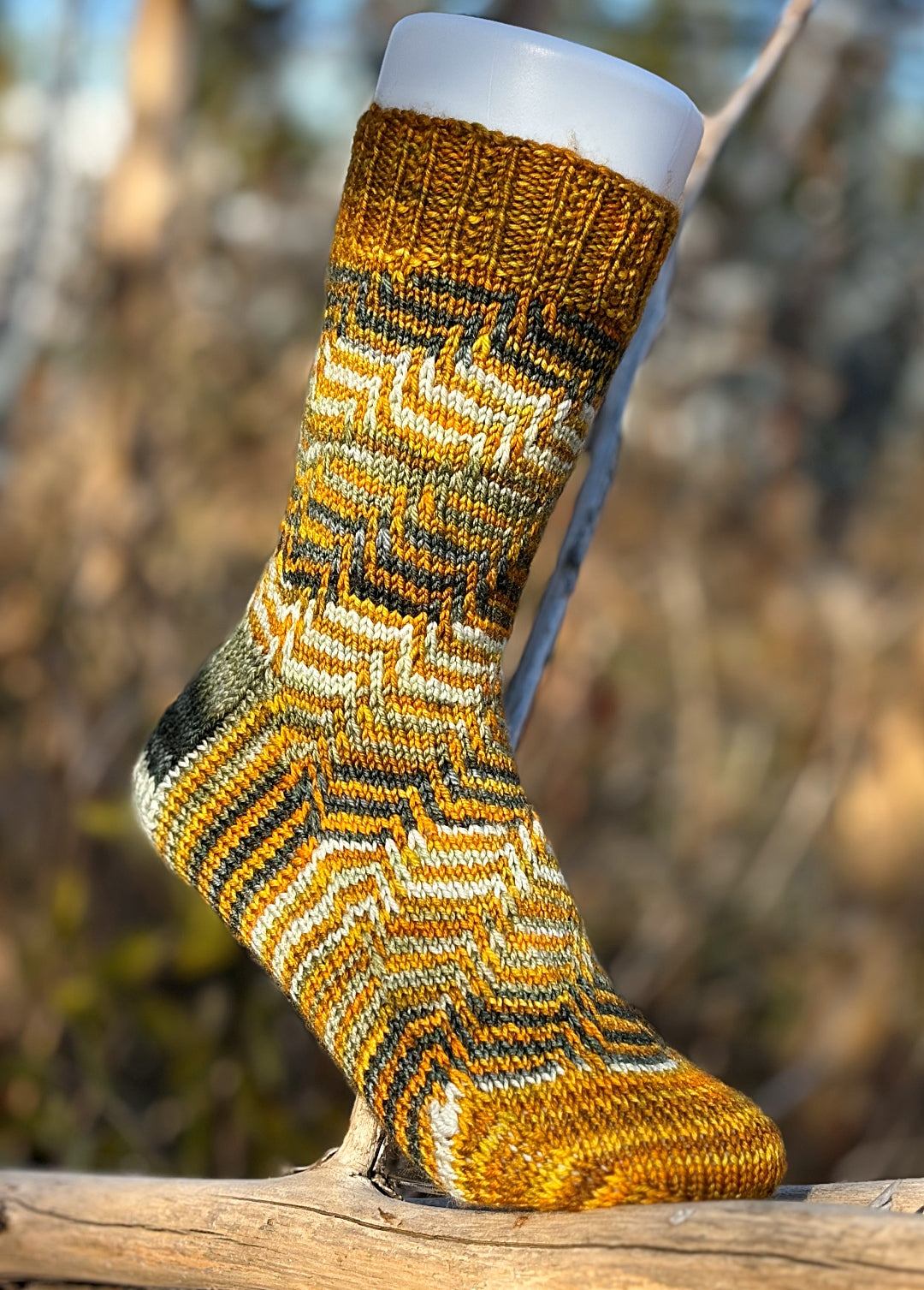 Illusionist Socks | Knitting Pattern & Optional kits