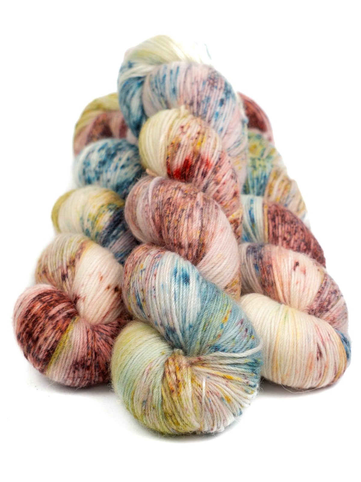 Hand-dyed yarns FLAMEL GRANITE ROSE