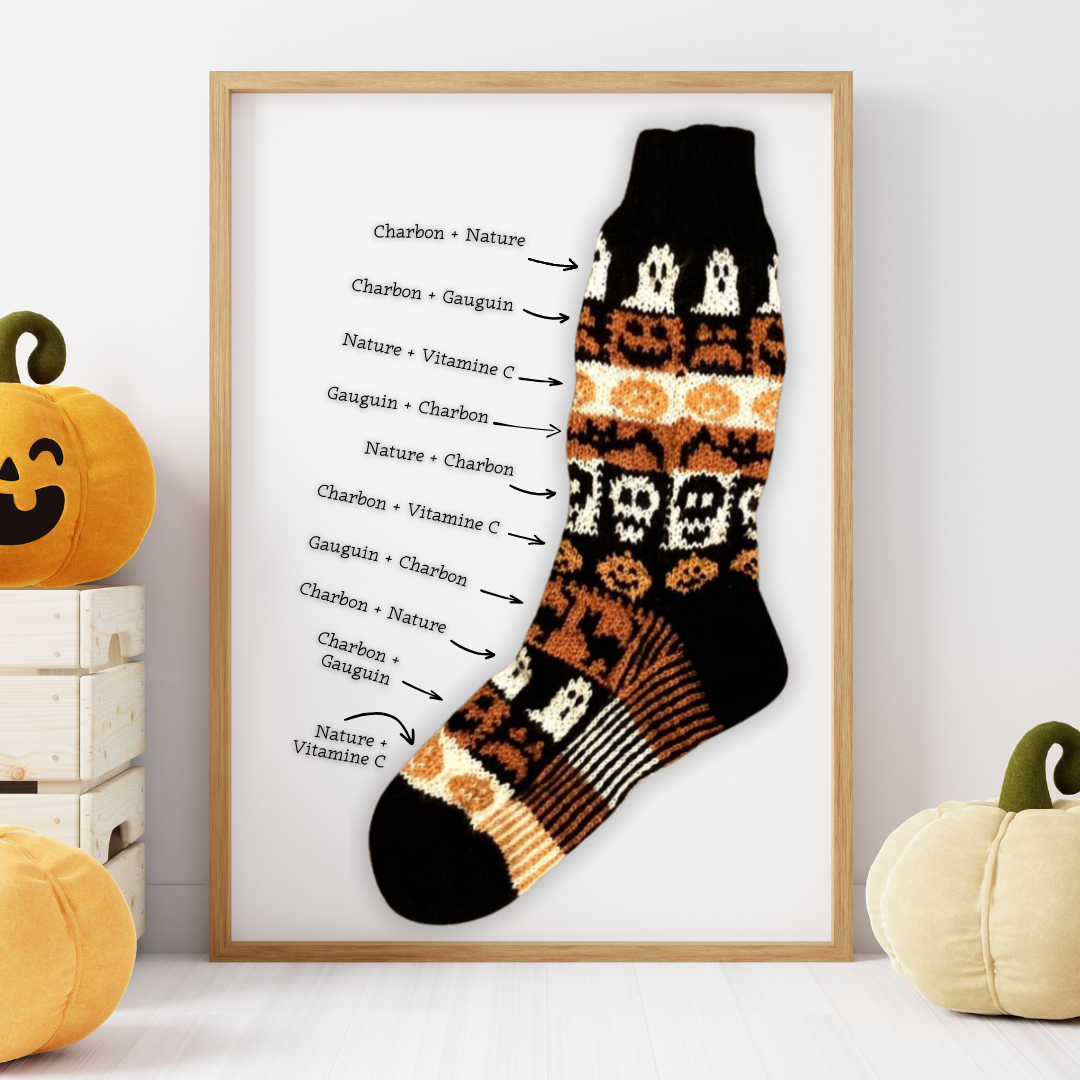 Haunted Heels Socks (2024 EDITION) | Knitting pattern and knitting kits