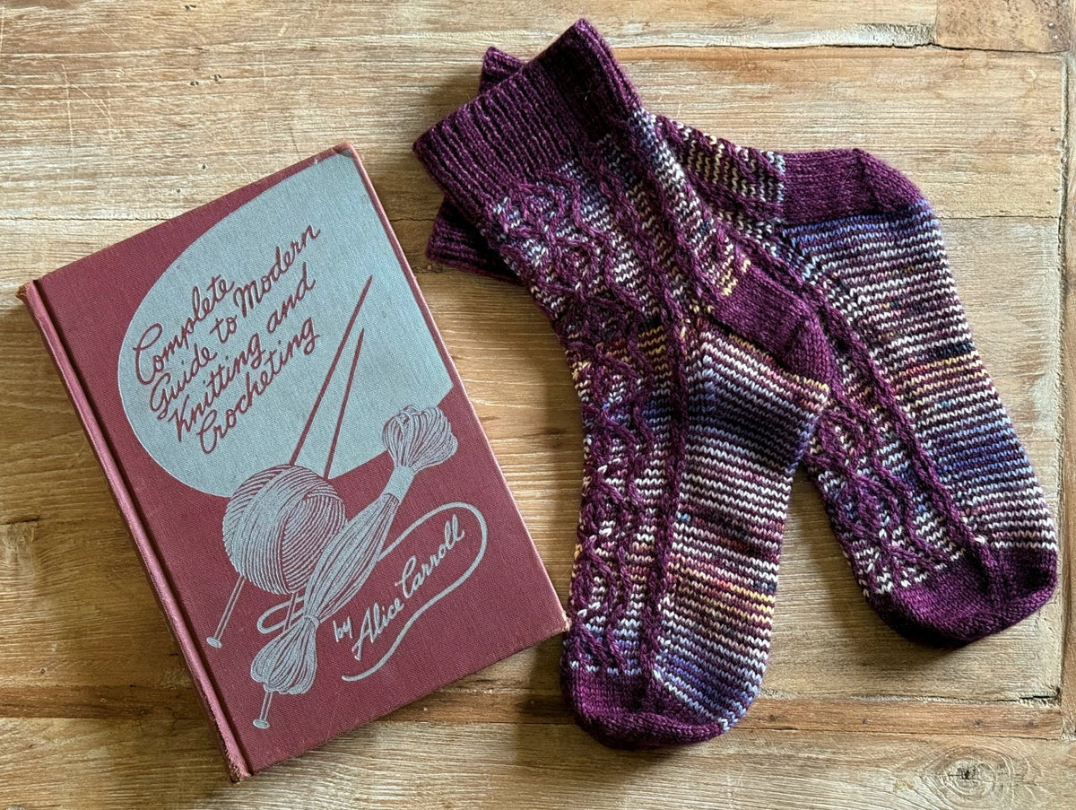 Taos Tributary Socks | Knitting Pattern and Optional Kits