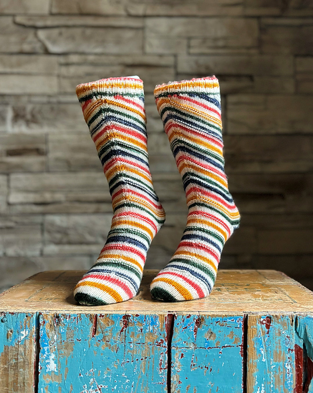 Tipsor Sock | Knitting pattern & Optional Kit