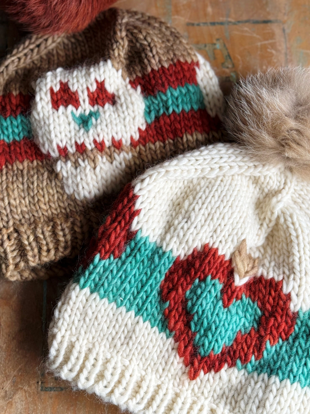 México, te quiero Hats | Knitting pattern and Optional kit
