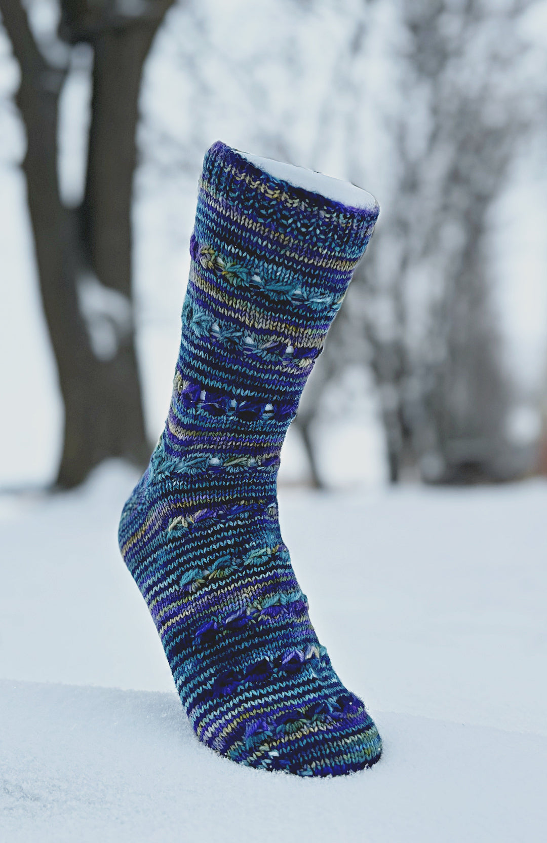 Brown Eyed Girl Socks | Free Knitting Pattern and Optional Kits