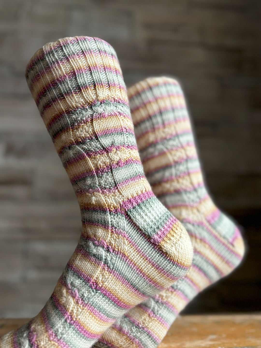 Roméo & Juliette Socks | Knitting Pattern and Optional kits