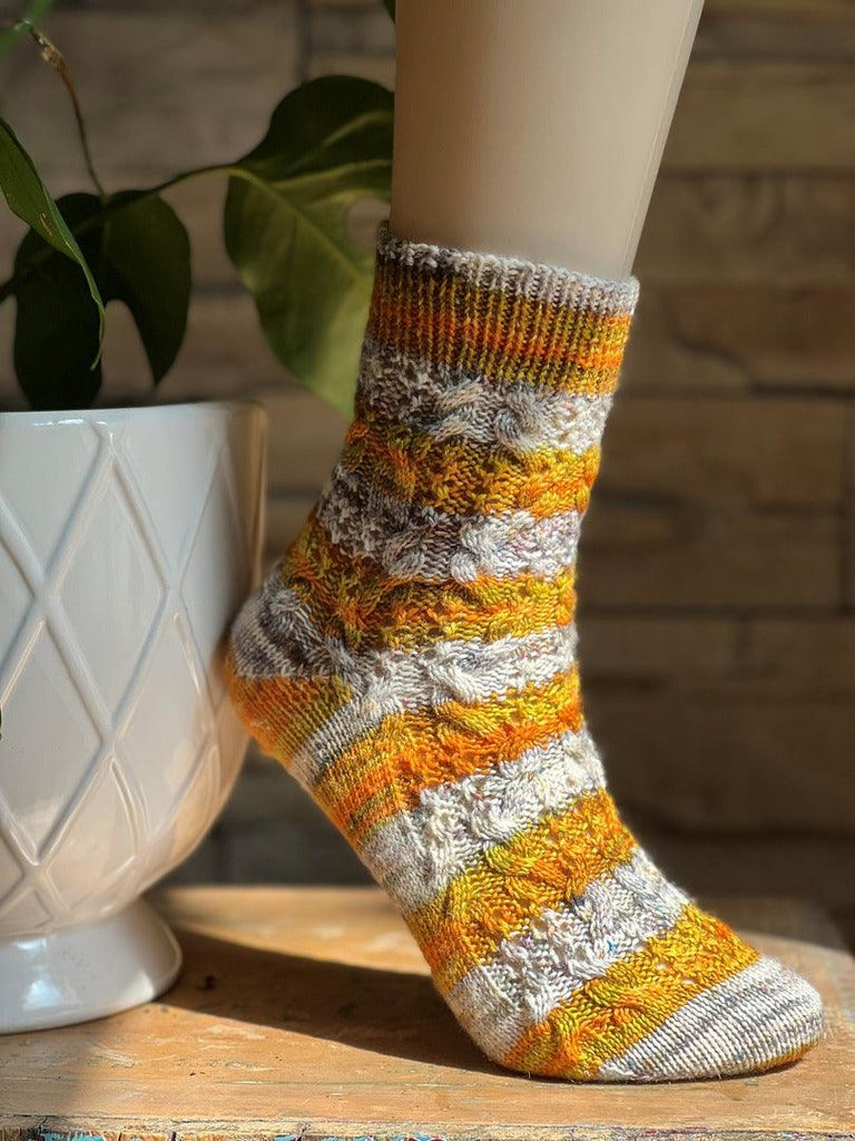Harry & Sally Socks | Knitting pattern and knitting kits - Biscotte Yarns