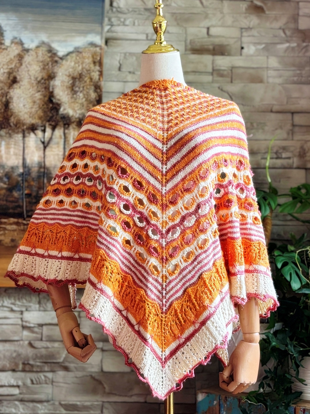 Neapolitan Shawl | Knitting Pattern and Optional Kits