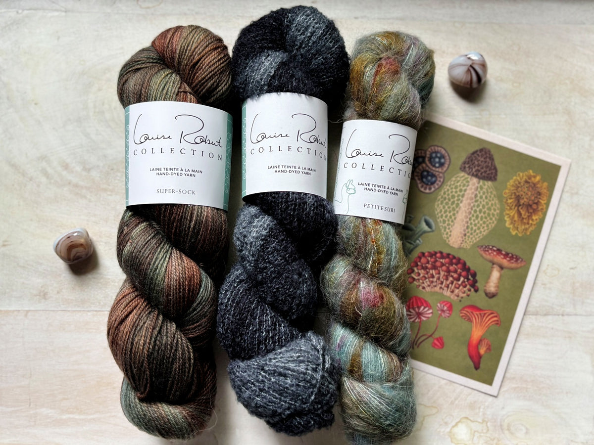 Folies Bergère Shawl | Knitting pattern with Optional Kit