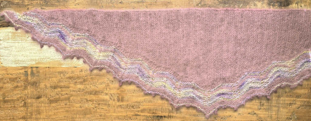 Ripples Shawl | Knitting kit - Biscotte Yarns