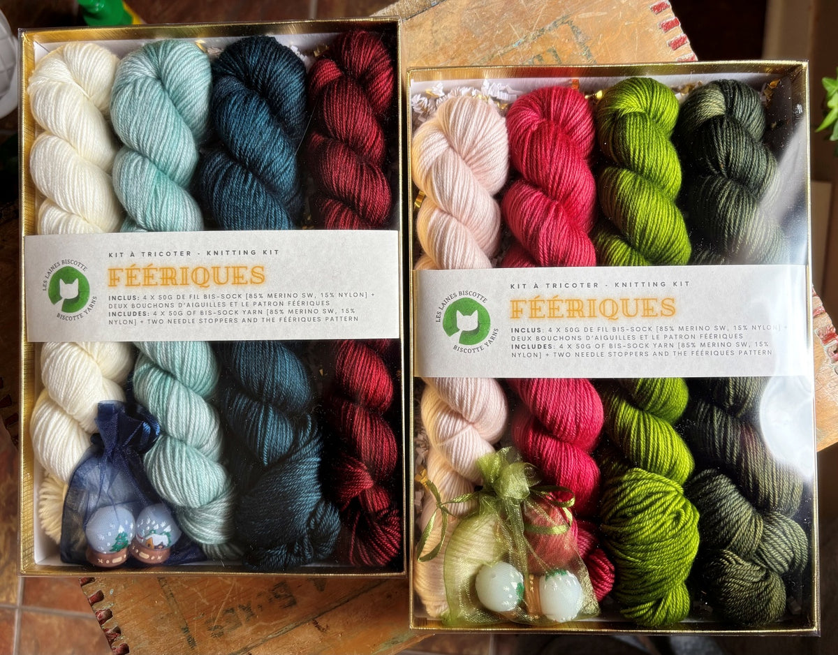 Féériques Socks | Knitting pattern and Optional Limited Edition Kits