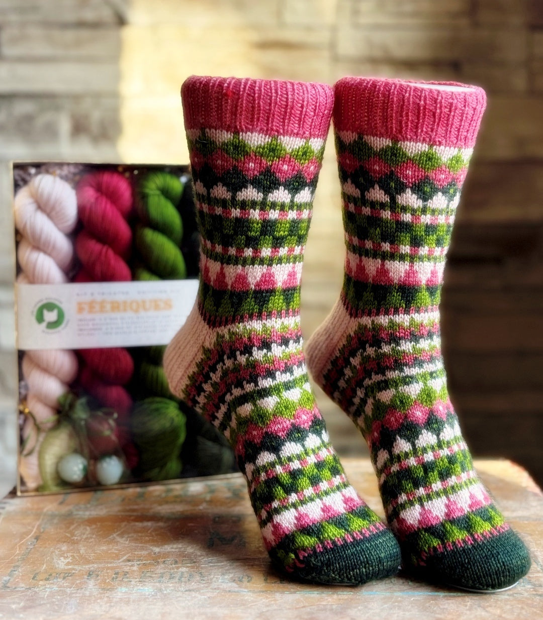 Féériques Socks | Knitting pattern and Optional Limited Edition Kits