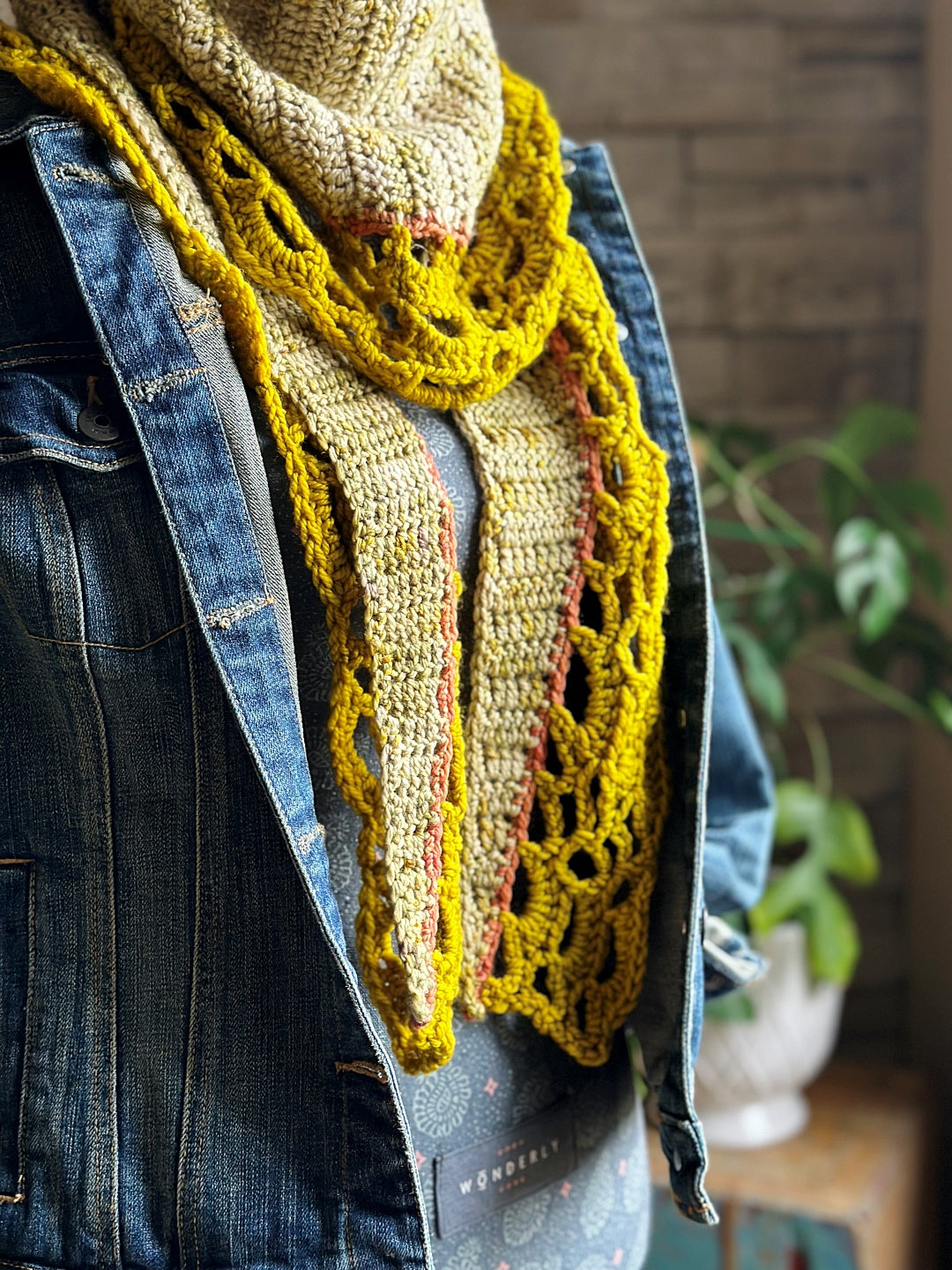 Kamouraska Shawl | Crochet Yarn Kits