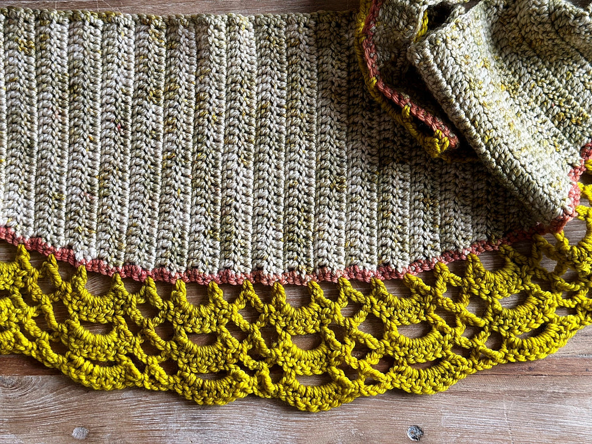 Kamouraska Shawl | Crochet Yarn Kits