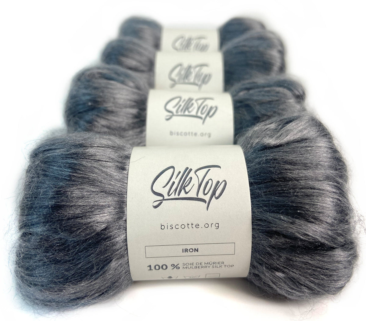 Silk Top - Spinning Fiber