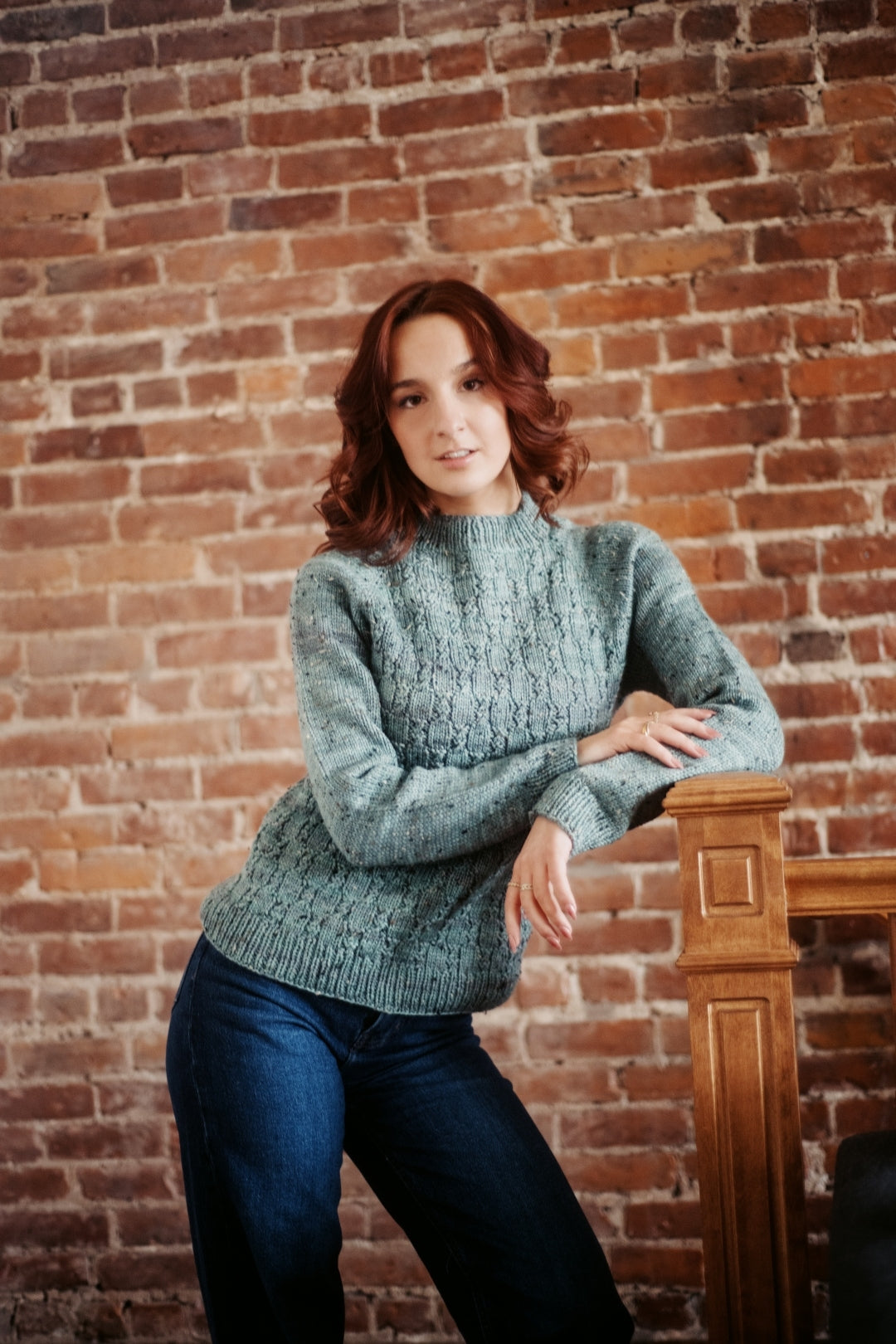 Jardin de Givre Sweater | Knitting Pattern and Optional Kits