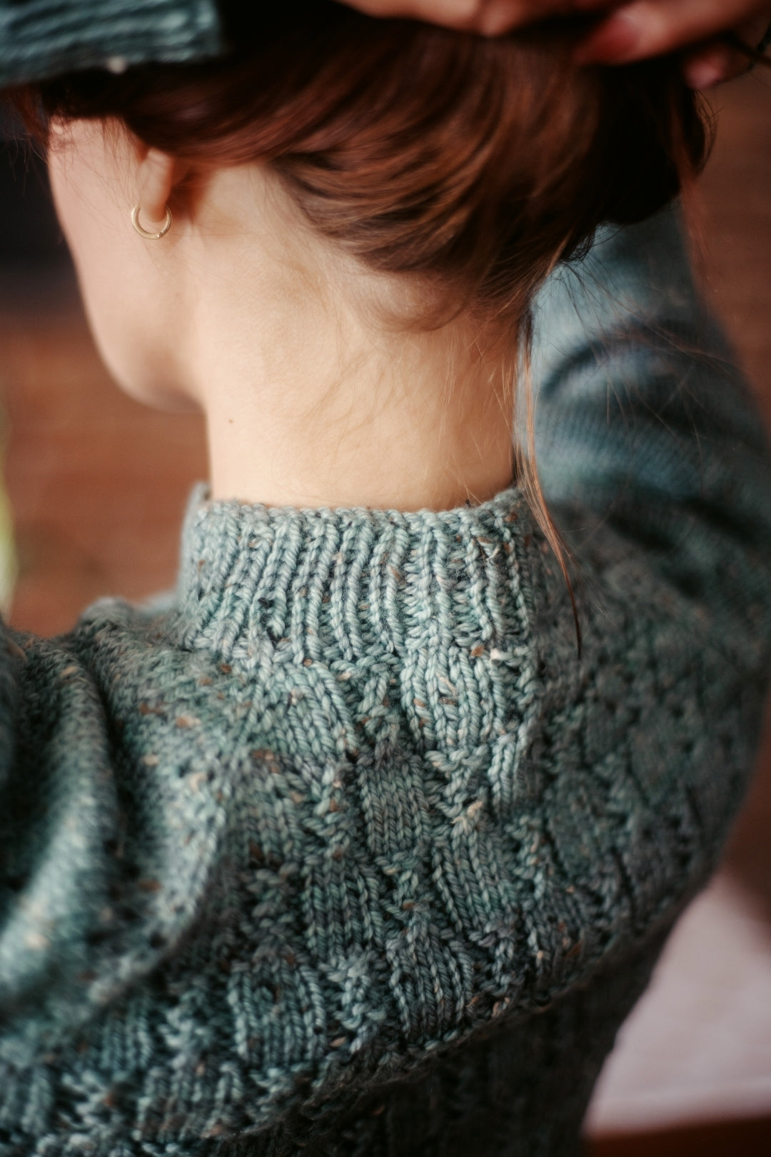 Jardin de Givre Sweater | Knitting Pattern and Optional Kits