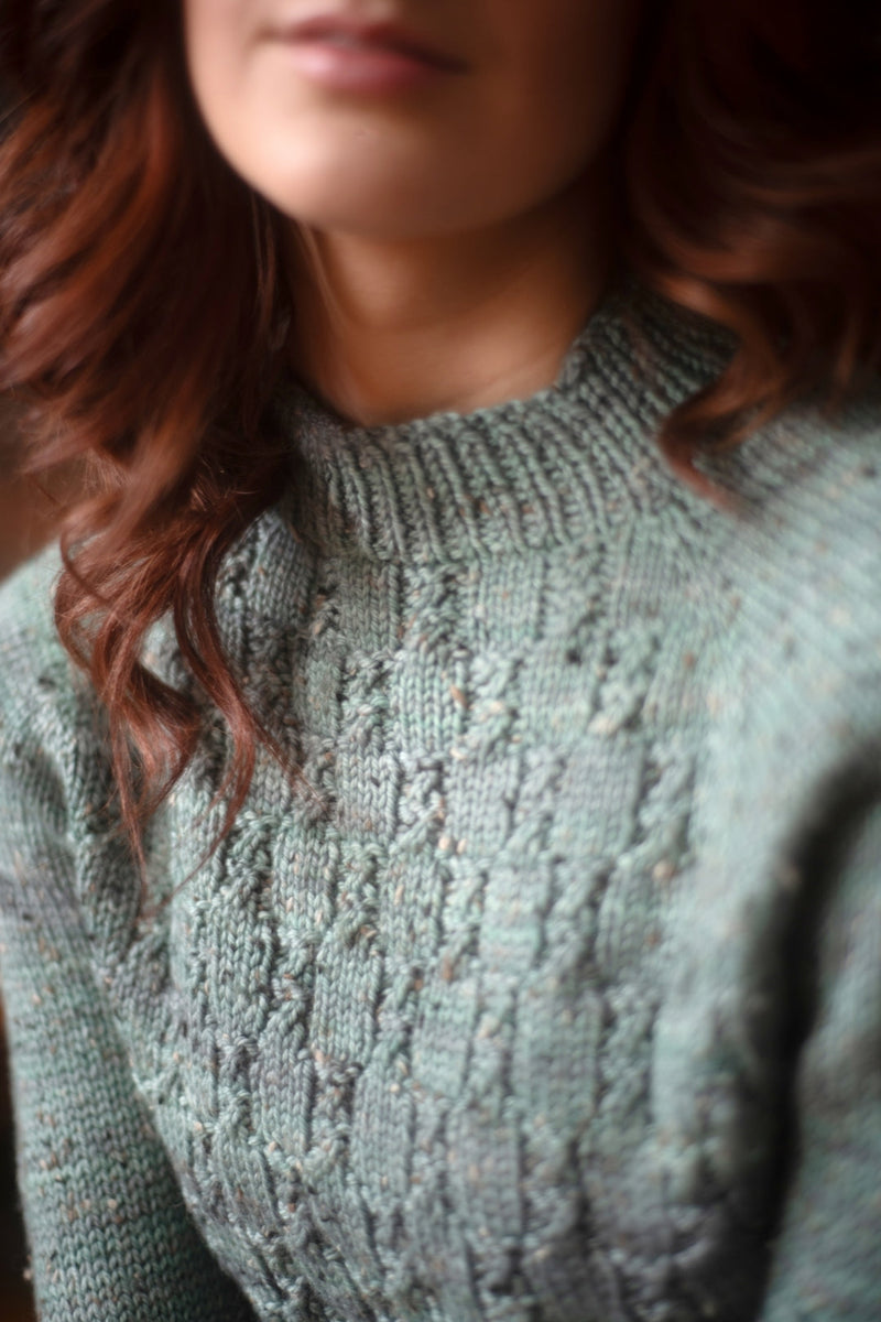 Jardin de Givre Sweater | Knitting Pattern and Optional Kits