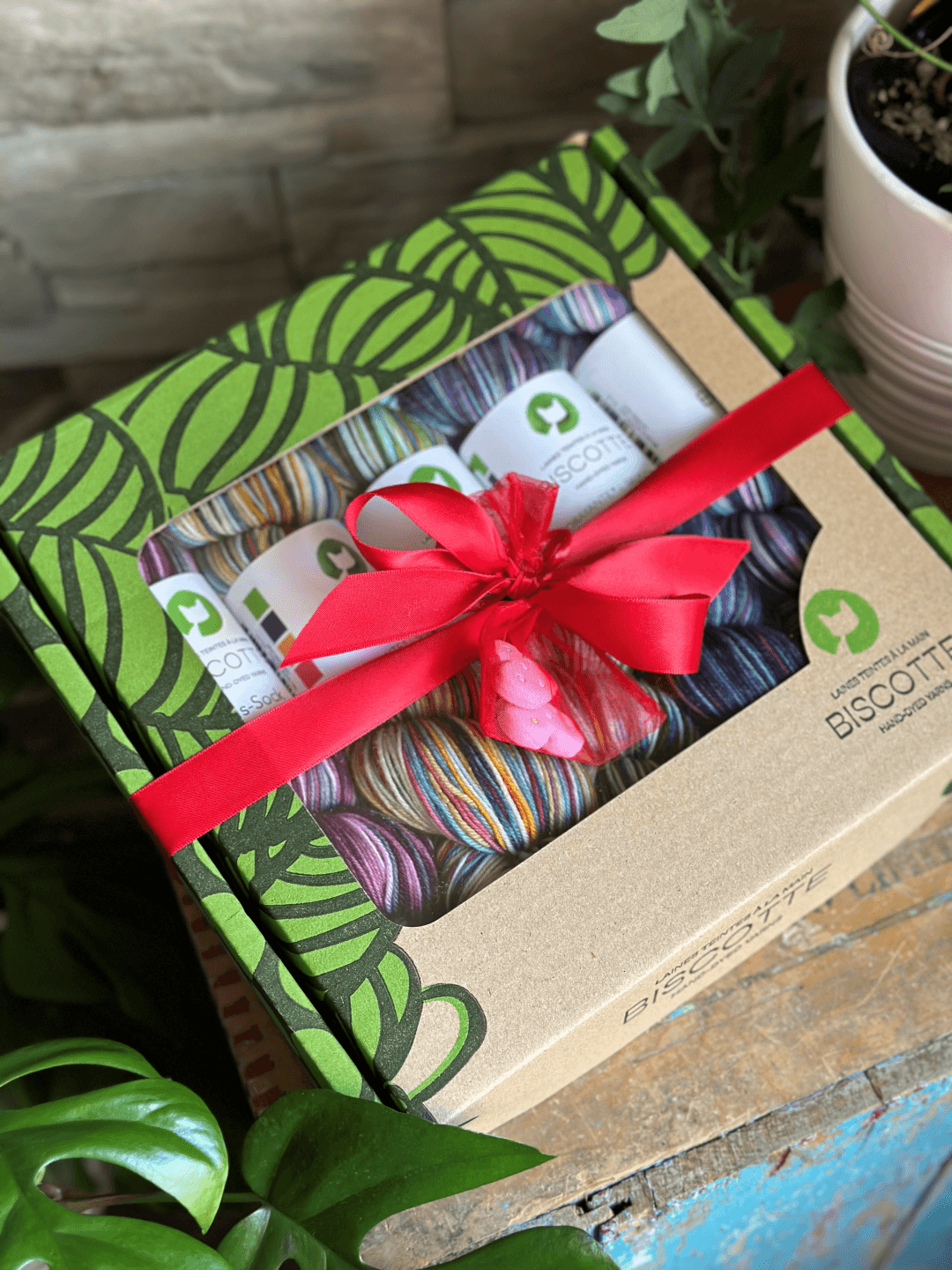 Sock knitter's gift box - Biscotte Yarns