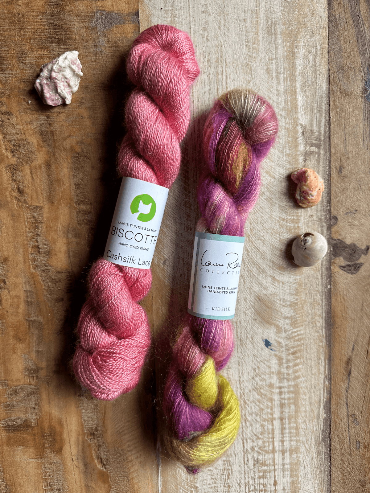 kit2- yarns kidsilk dancing queen + cashsilk smoothie