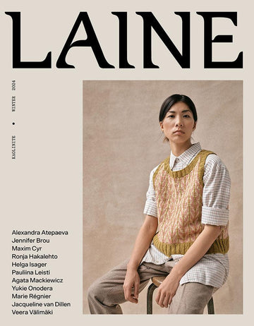 Laine Magazine - Issue 19 Winter 2024 - Biscotte Yarns