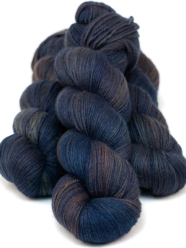 Hand Dyed Yarn - MERICA BLUEBERRY FIELD