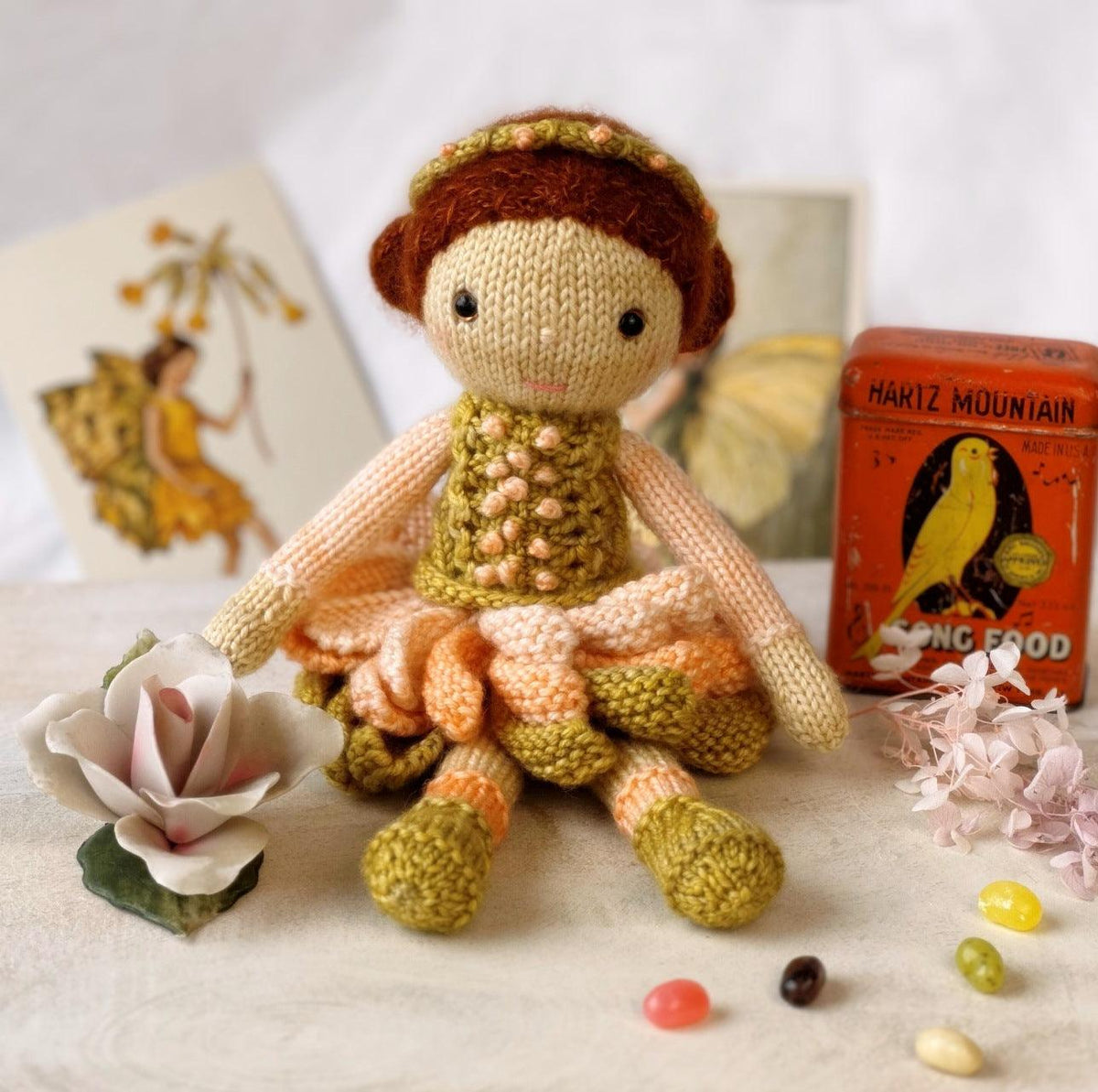 Posie Doll - KNITTING KIT - Biscotte Yarns