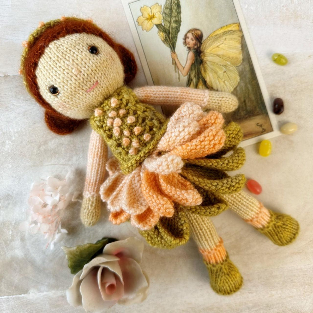 Posie Doll - KNITTING KIT - Biscotte Yarns