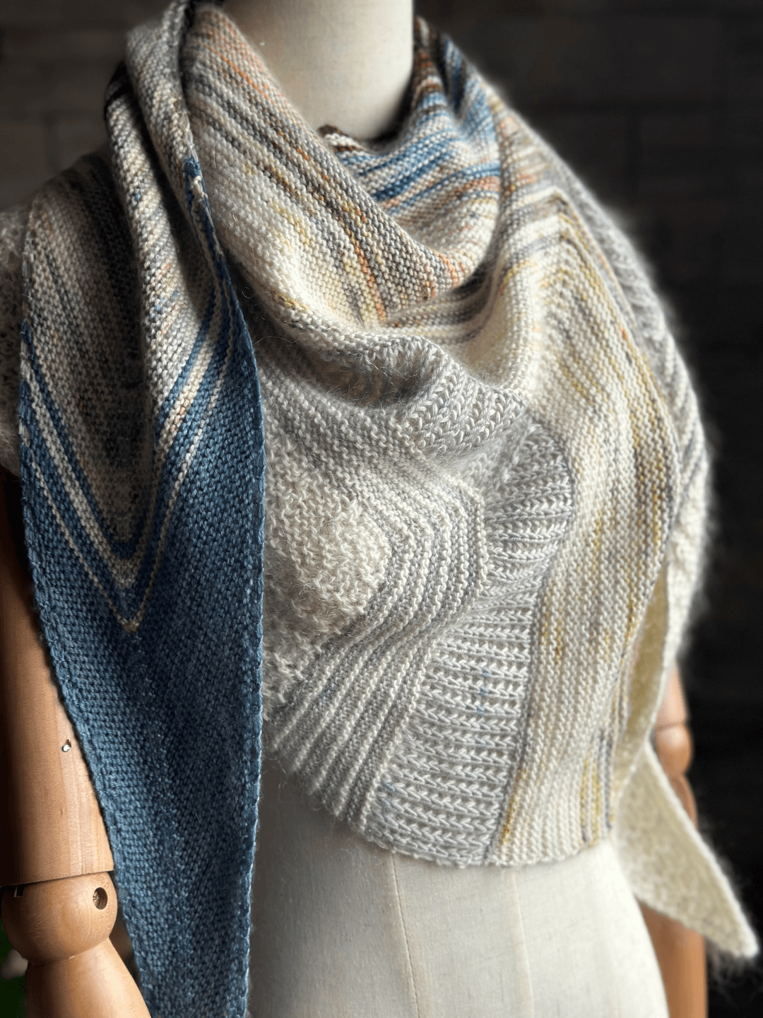 Poussière de Fée Shawl | Knitting kit - Biscotte Yarns