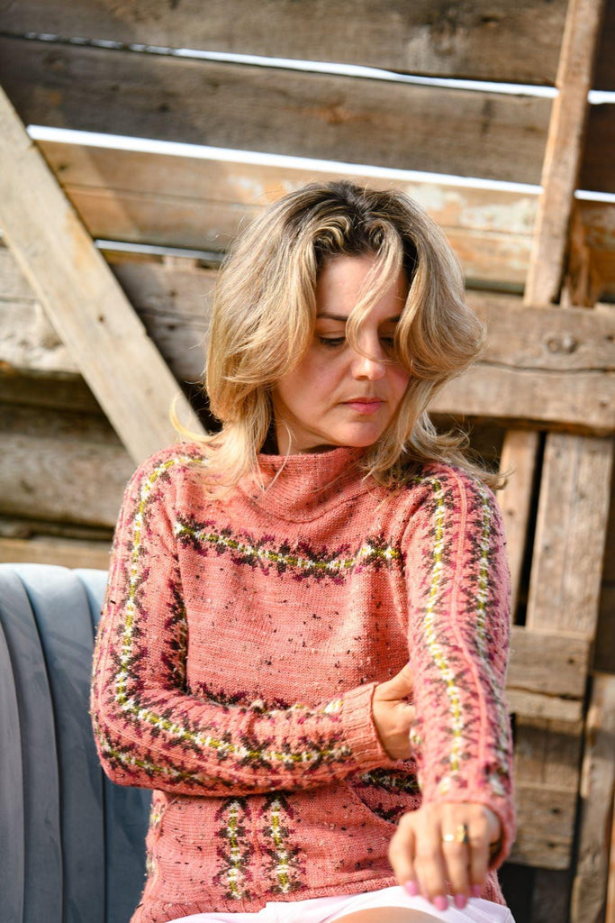 Trinity Sweater | Knitting kit - Biscotte Yarns