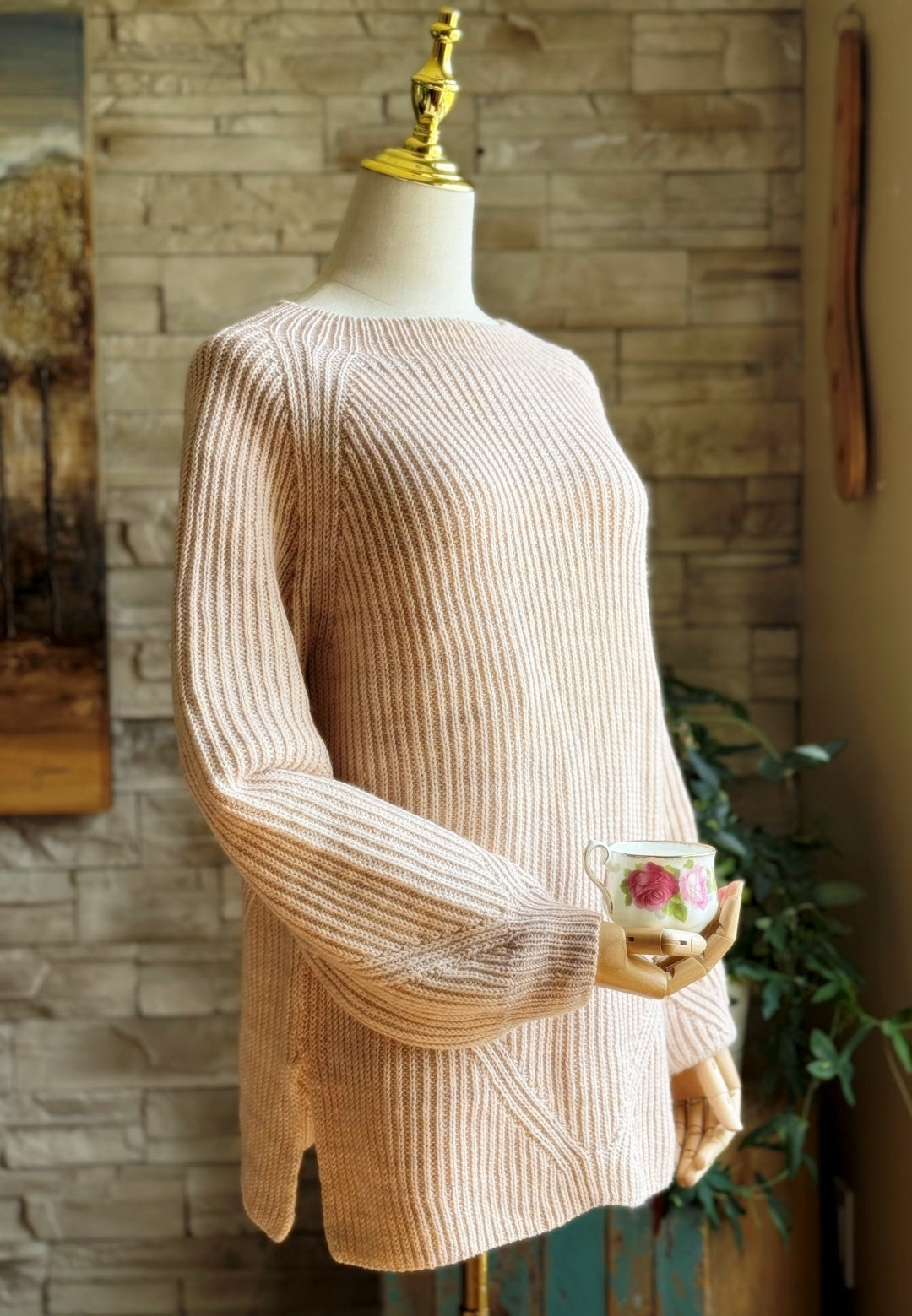 Rebecca Pullover | Knitting Pattern and Optional Kits