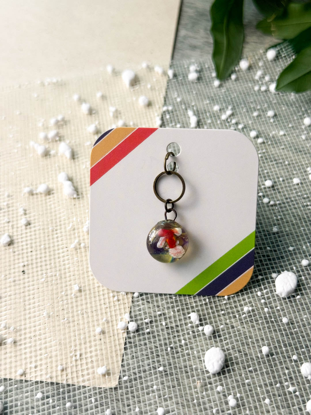 Hand Crafted Glass Stitch marker