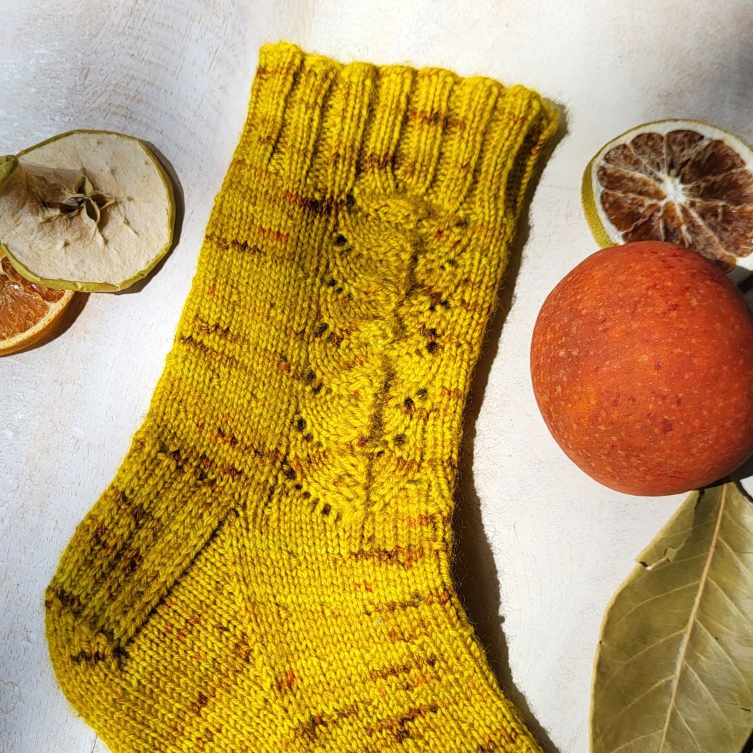 Sun Rise and Shine Socks | Knitting Pattern and Optional Kit