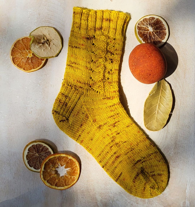 Sun Rise and Shine Socks | Knitting Pattern and Optional Kit