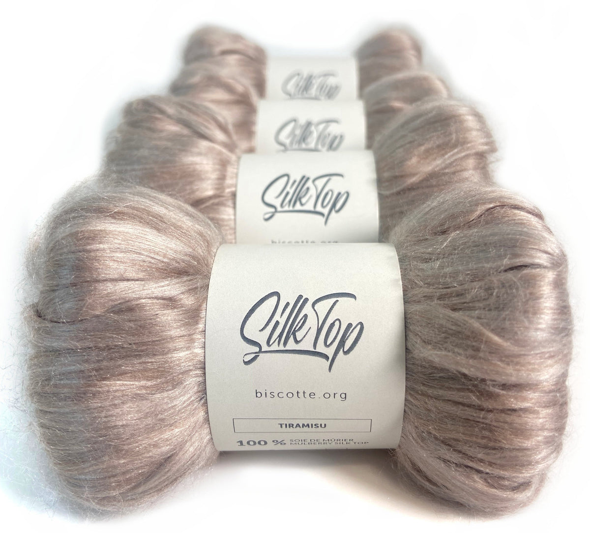 Silk Top - Spinning Fiber