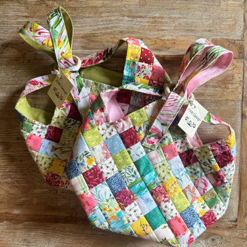 Patchwork Project Bag for Knitters and Crocheters -  JOMI Design