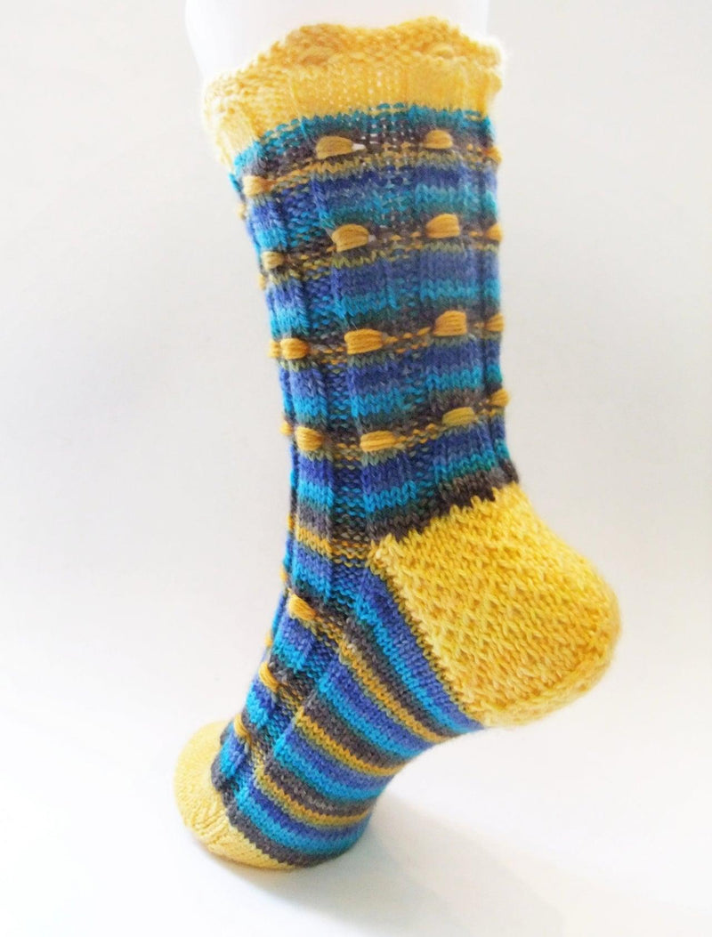 Socks pattern Tresors - Biscotte Yarns