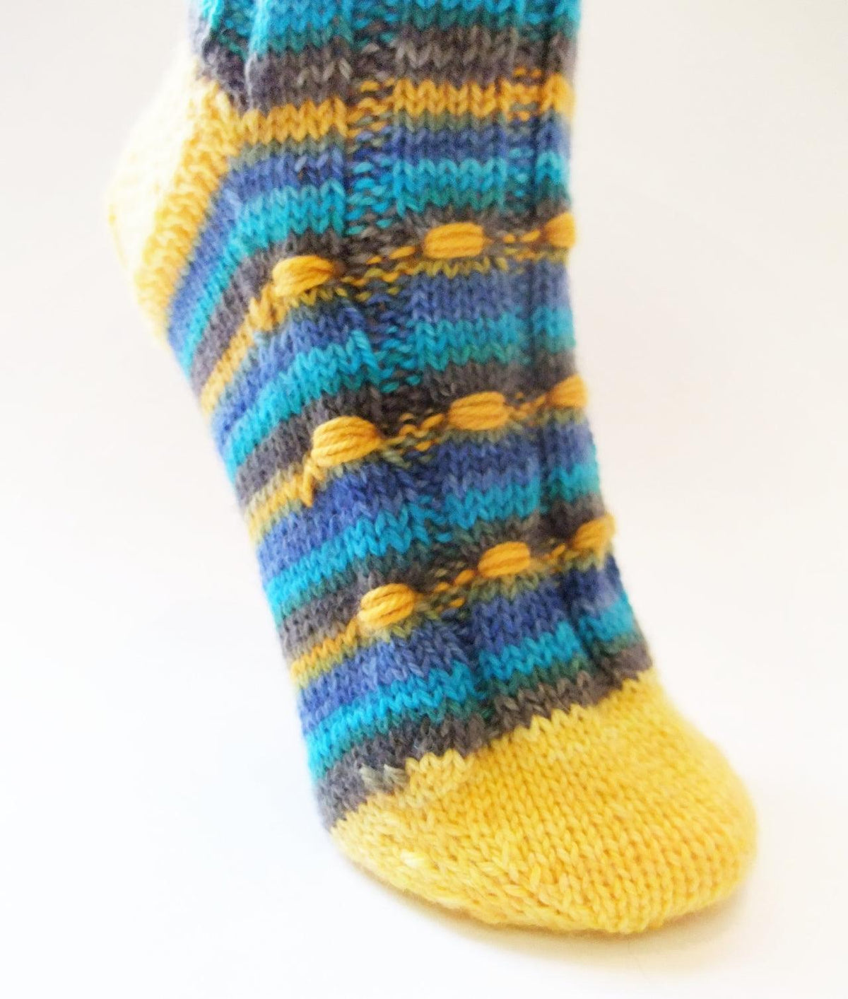 Socks pattern Tresors - Biscotte Yarns