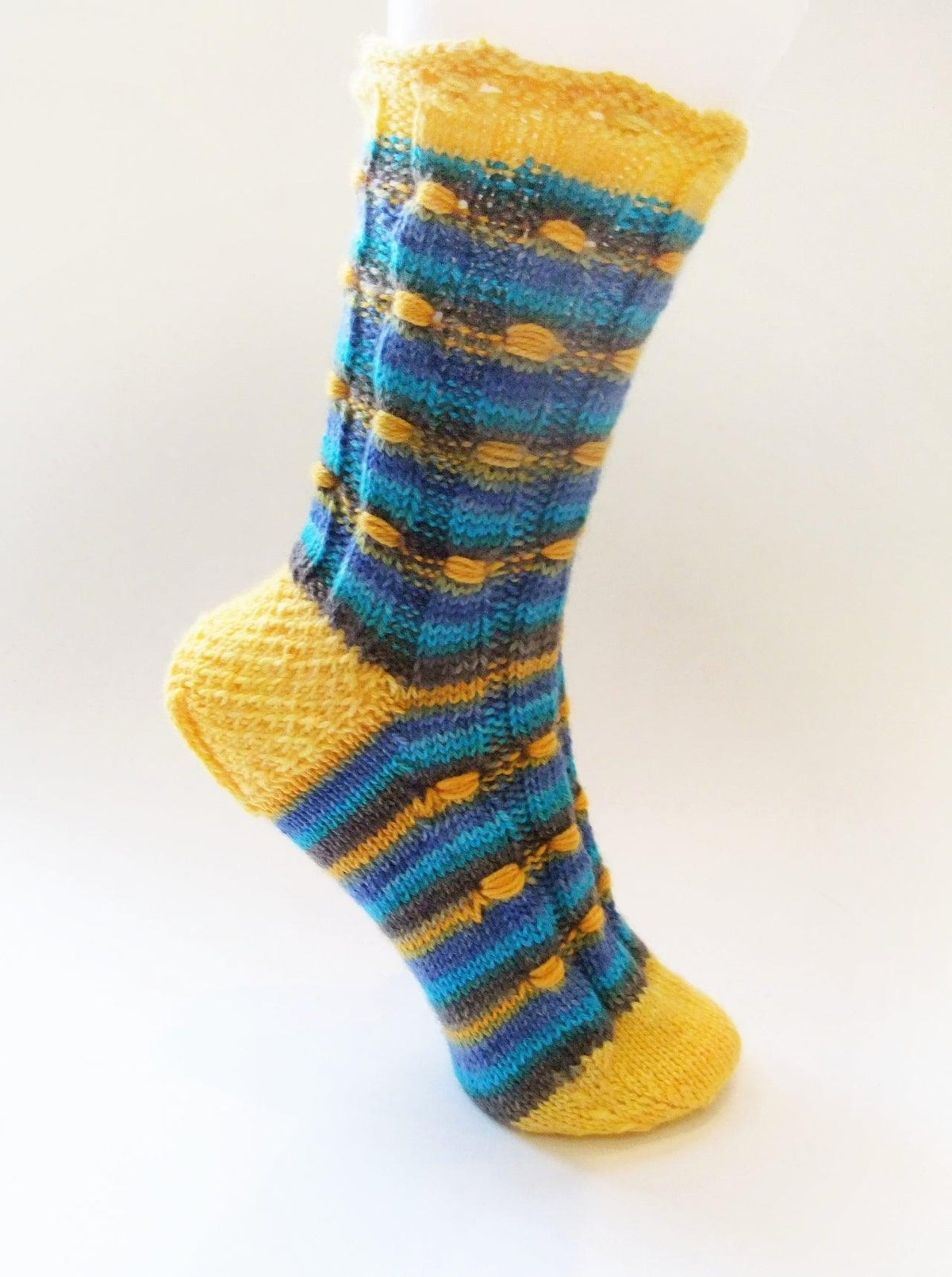 Socks pattern Tresors - Biscotte Yarns