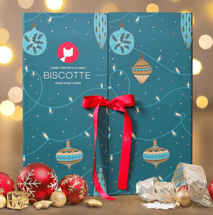 BISCOTTE YARNS ADVENT CALENDAR FOR KNITTERS 2023 Biscotte Yarns