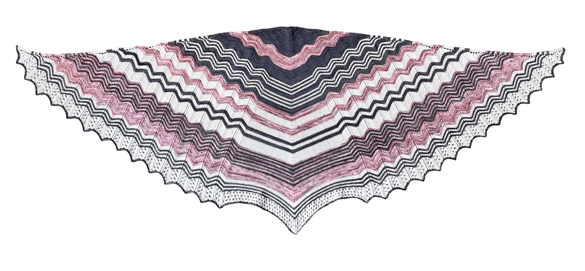 KAL Venus Shawl | Knitting pattern and knitting kits - Biscotte Yarns