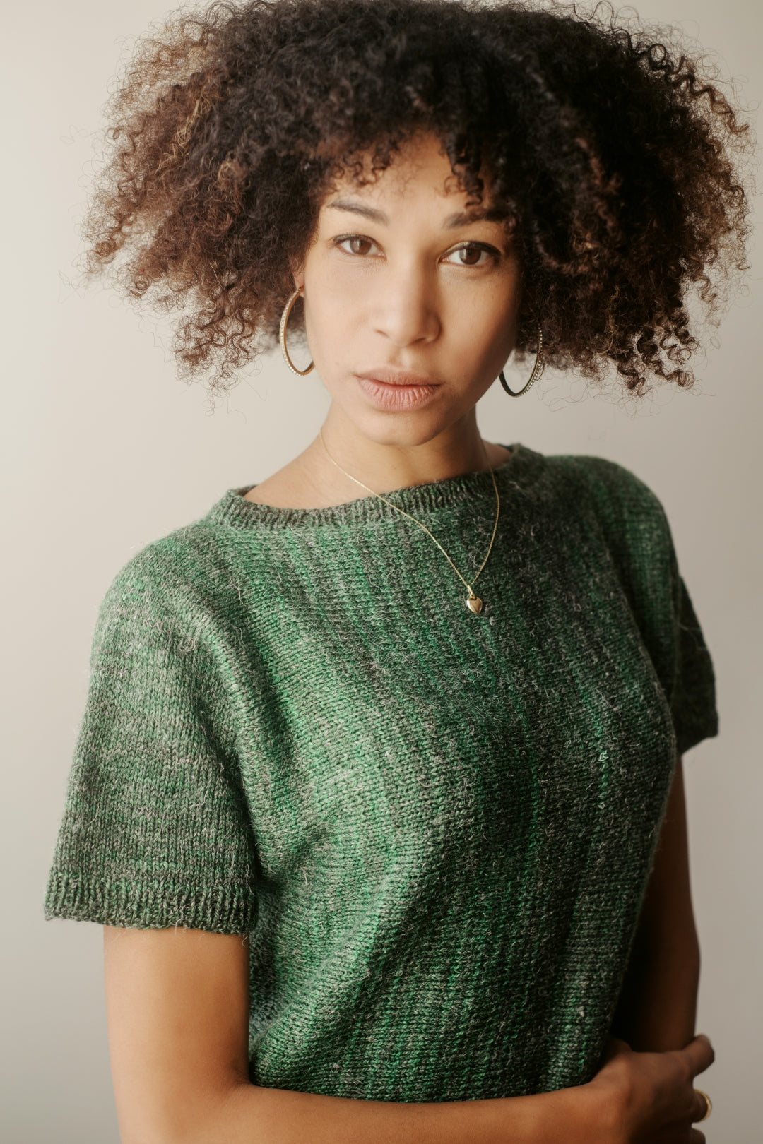 Vertiligne Pullover | Free knitting pattern and Optional