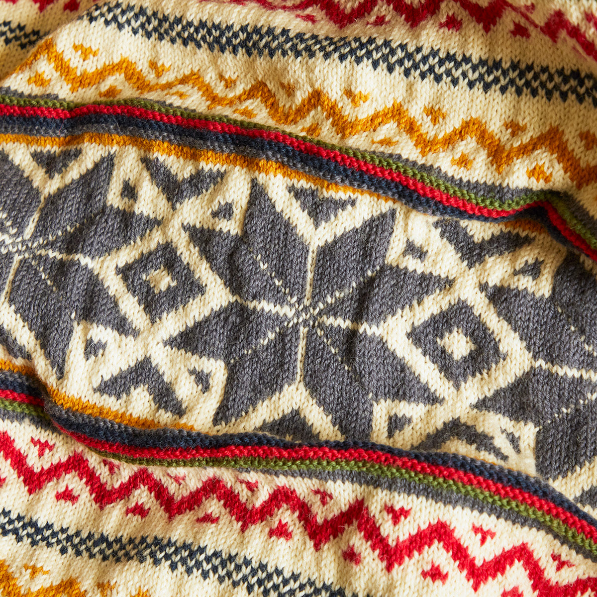 Christmas blanket knitting kit