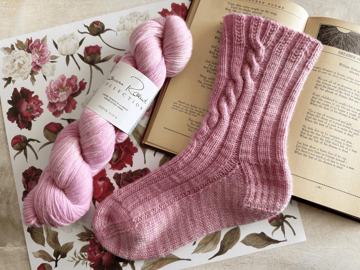 Watchtower Socks Pattern - Biscotte Yarns