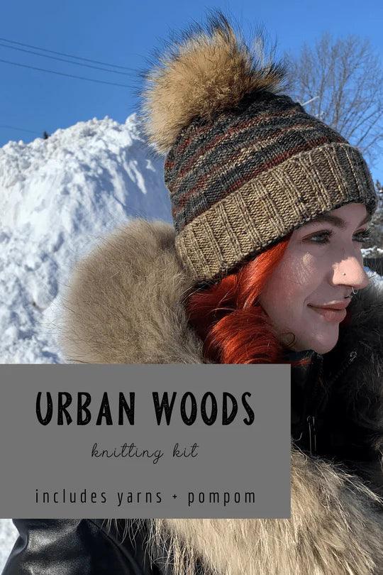 Urban Woods Hat | Knitting Kit - Biscotte Yarns