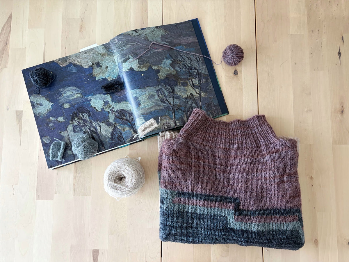 Nocturne Sweater - Knitting Pattern and Optional Kits
