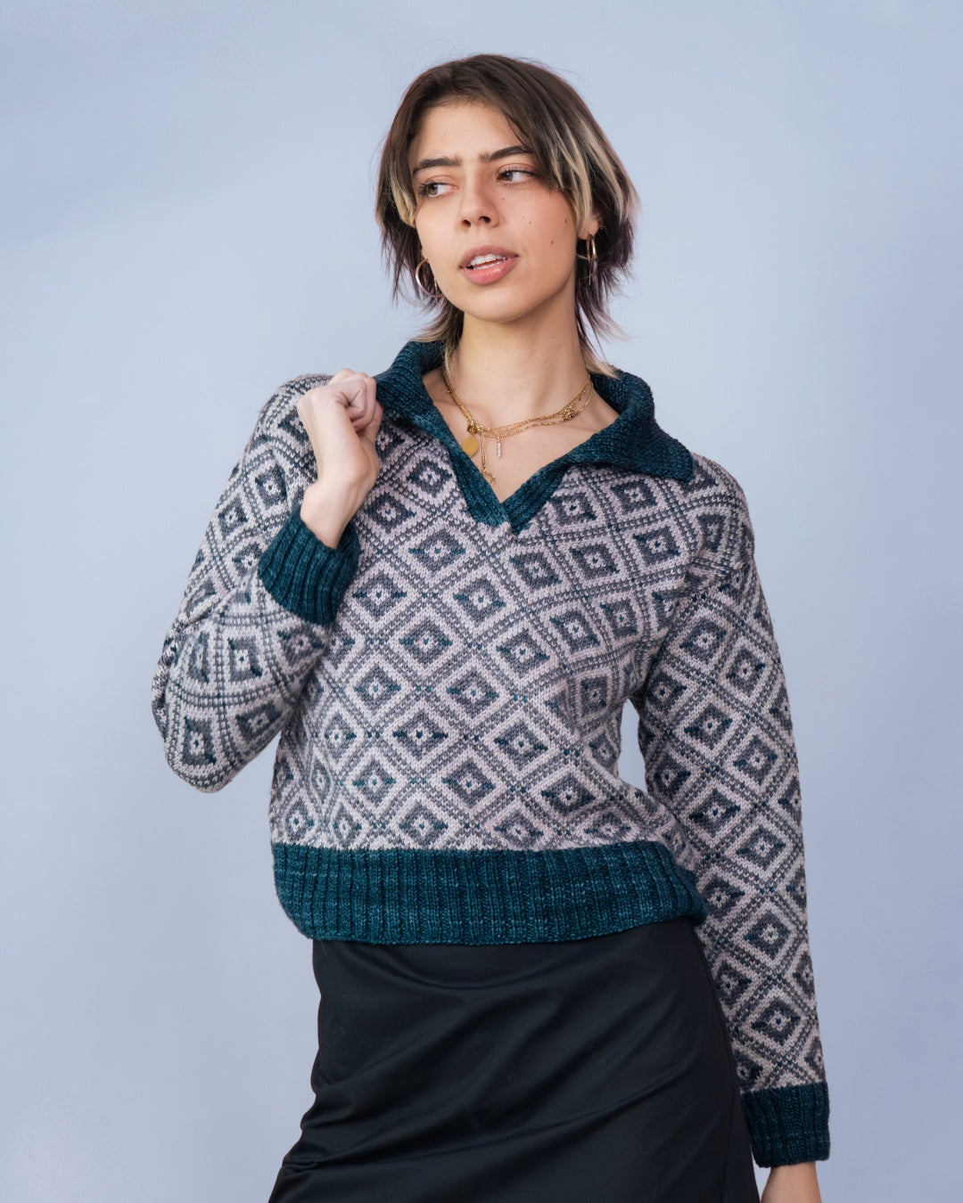 Daphne Pullover - Knitting Pattern and Optional Kits